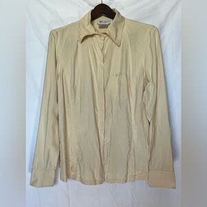 Worth womens Tan Button Down Shirt